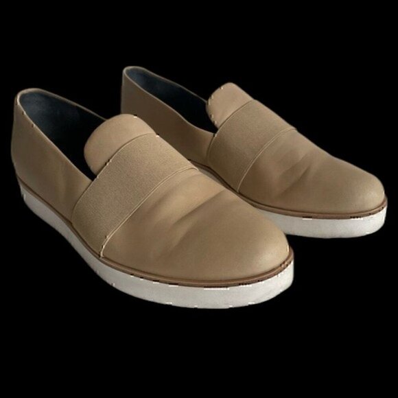 Via Spiga Women's Leather Slip On Loafer Shoes size 8.5 - Picture 2 of 12